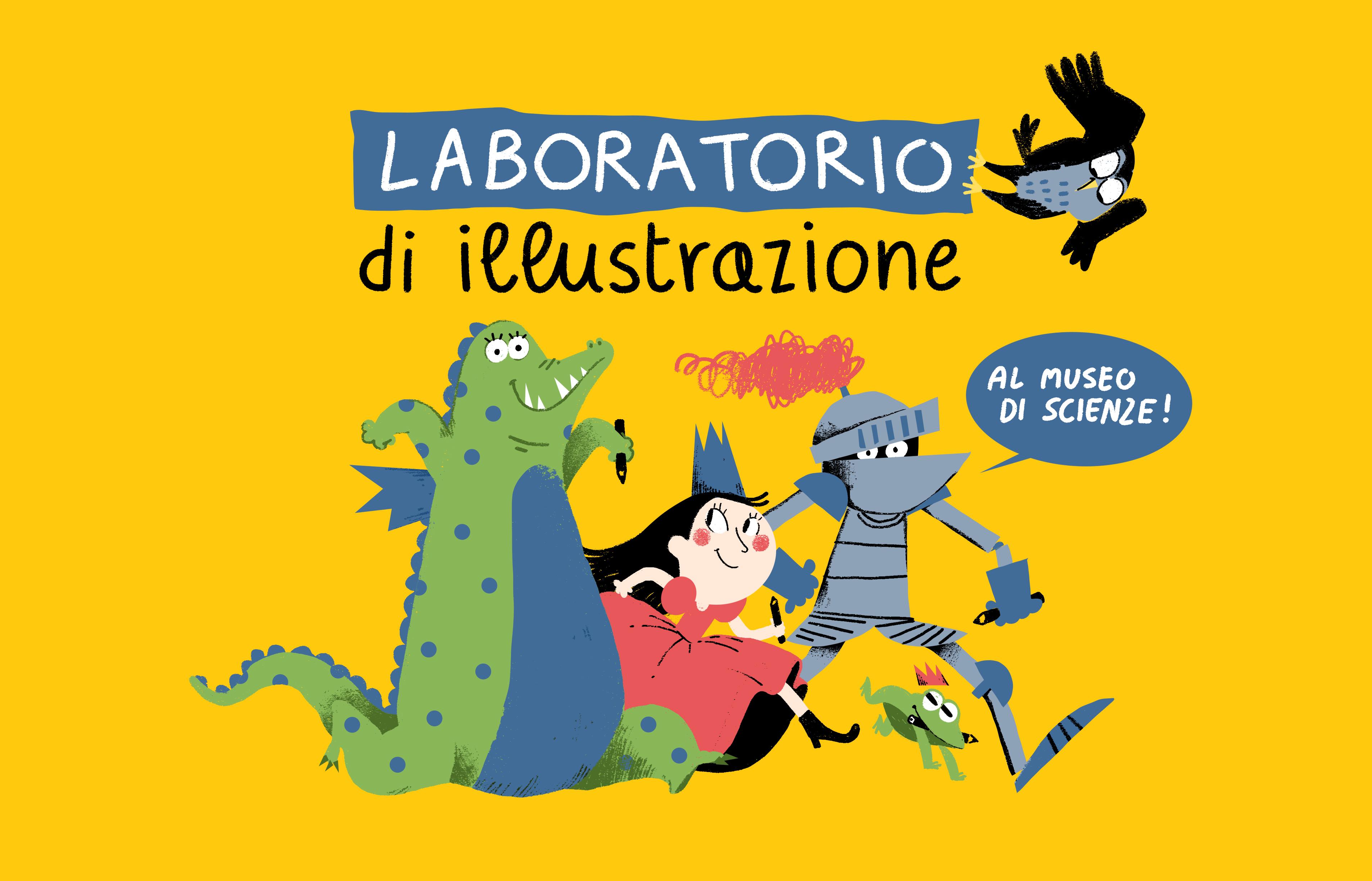 Immagine copertina laboratorio di illustrazione